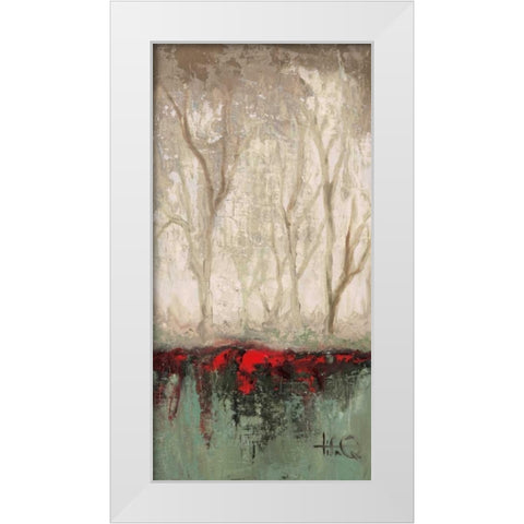 Amazonas II White Modern Wood Framed Art Print by Quintero, Tita