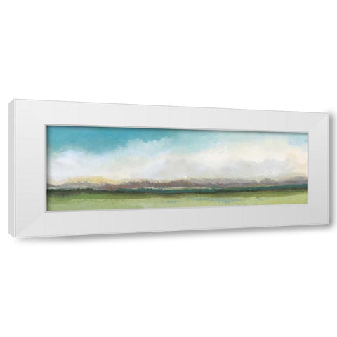Jaded Earth II White Modern Wood Framed Art Print by Quintero, Tita