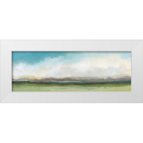Jaded Earth II White Modern Wood Framed Art Print by Quintero, Tita