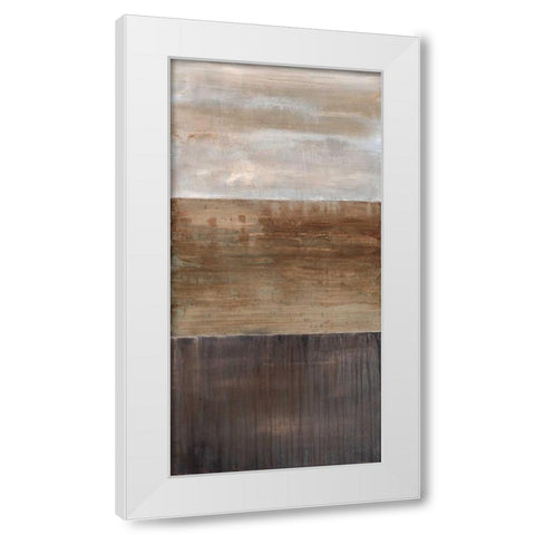 Foundation White Modern Wood Framed Art Print by Ross, Heather