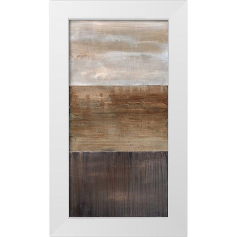 Foundation White Modern Wood Framed Art Print by Ross, Heather