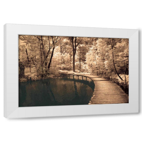 Take My Lead I White Modern Wood Framed Art Print by Szilagyi, Ily
