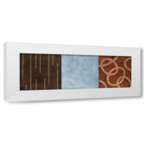Transit 10 White Modern Wood Framed Art Print by Strasenburgh, Jennifer