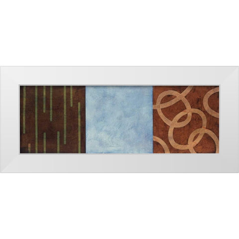 Transit 10 White Modern Wood Framed Art Print by Strasenburgh, Jennifer