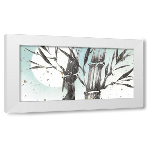 Summers Essence I White Modern Wood Framed Art Print by Sugita, Katsumi