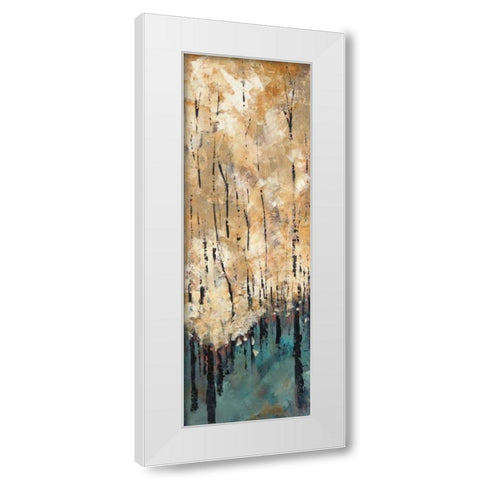 Natures Abundance I White Modern Wood Framed Art Print by Solis, Luis