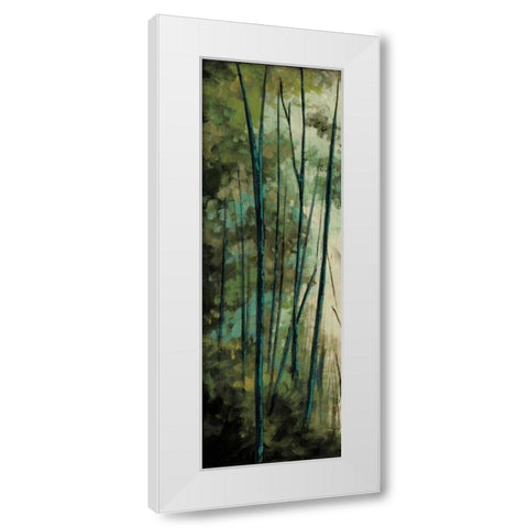 La Senda I White Modern Wood Framed Art Print by Solis, Luis