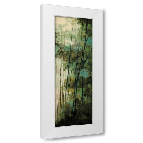 La Senda II White Modern Wood Framed Art Print by Solis, Luis