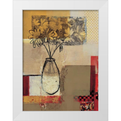 Sketchbook Series I White Modern Wood Framed Art Print by Tunick, Connie