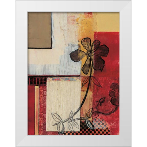 Sketchbook Series II White Modern Wood Framed Art Print by Tunick, Connie