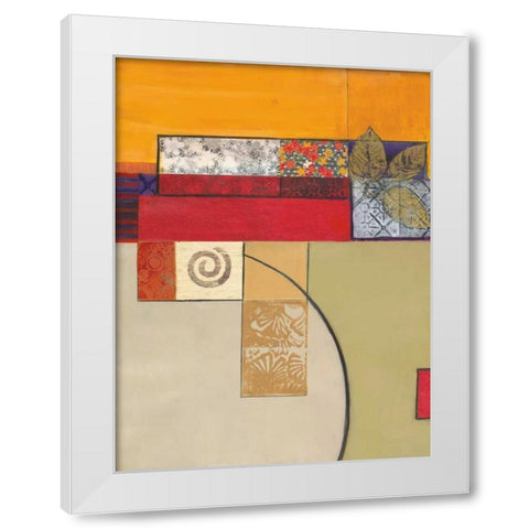 Golden Day II White Modern Wood Framed Art Print by Tunick, Connie