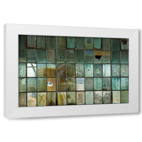 Broken White Modern Wood Framed Art Print by Toole, Michael