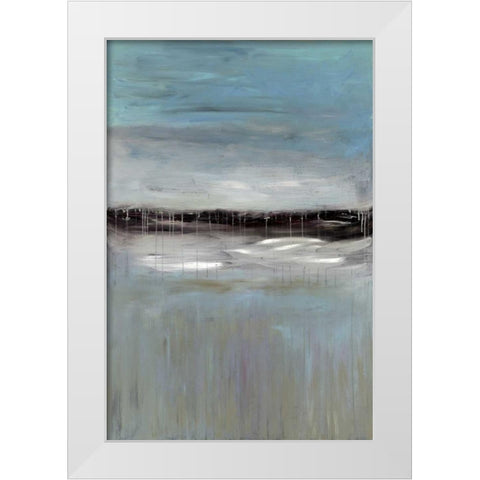 Midday Break White Modern Wood Framed Art Print by Veysey, Sofia