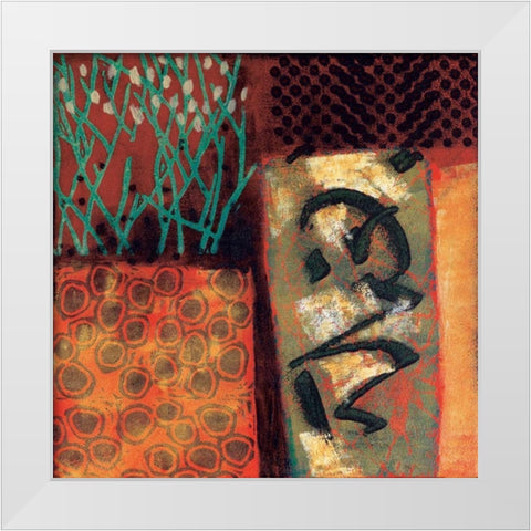 The Guide White Modern Wood Framed Art Print by Willson, Valerie