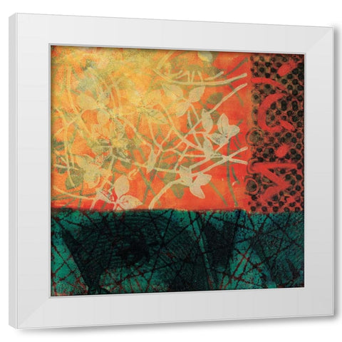 Hiding Place White Modern Wood Framed Art Print by Willson, Valerie