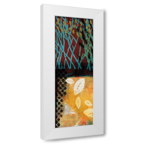 Meadows Edge White Modern Wood Framed Art Print by Willson, Valerie