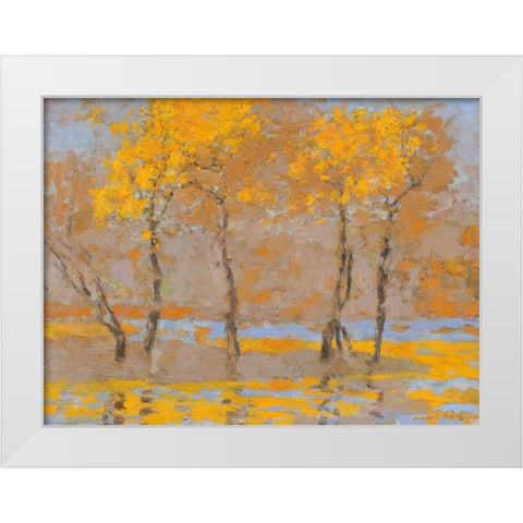 Black Trunks - Ltd. Ed 950 White Modern Wood Framed Art Print by Bality, Andras