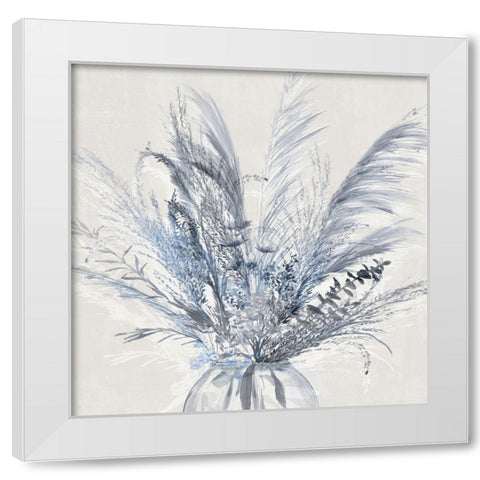 Jean II White Modern Wood Framed Art Print by Aria K