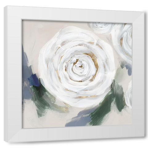White Bundle I White Modern Wood Framed Art Print by Aria K