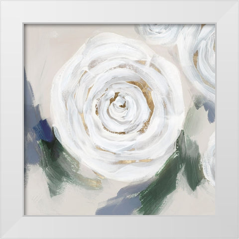 White Bundle I White Modern Wood Framed Art Print by Aria K