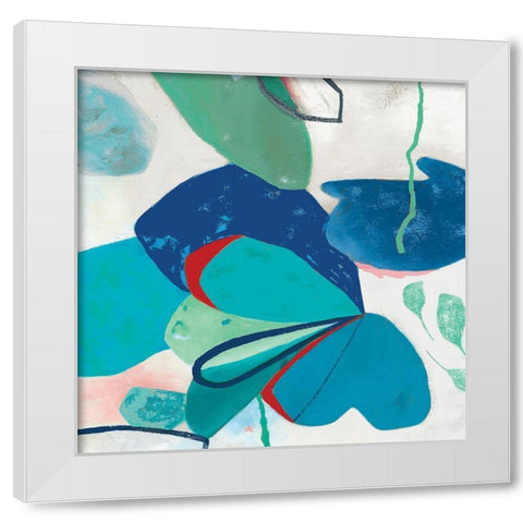 Aquatic Atmosphere II White Modern Wood Framed Art Print by Rosa, Diana