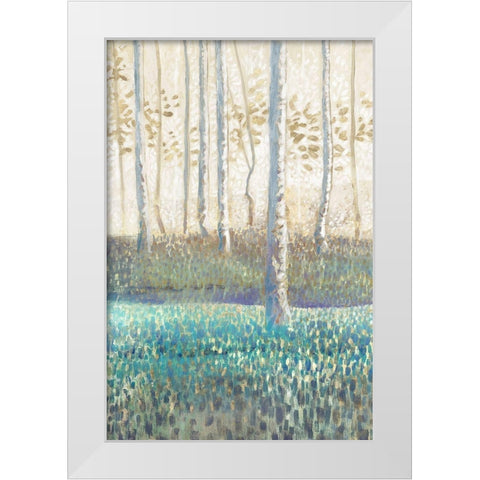 Comprehension II White Modern Wood Framed Art Print by Del Rizzo, Anthony