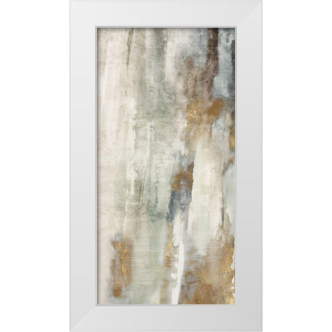 Seaglass I  White Modern Wood Framed Art Print by Peal, Emma