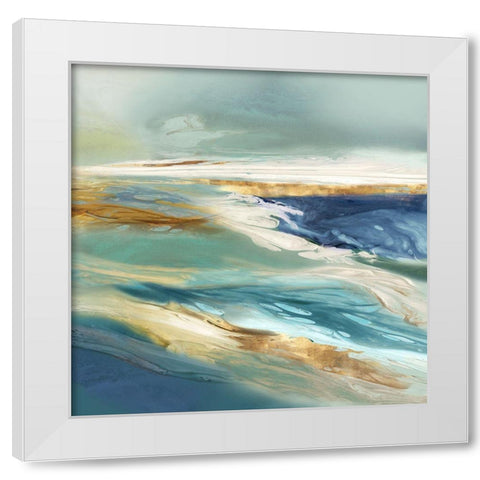 Fantasy Fall White Modern Wood Framed Art Print by Peal, Emma
