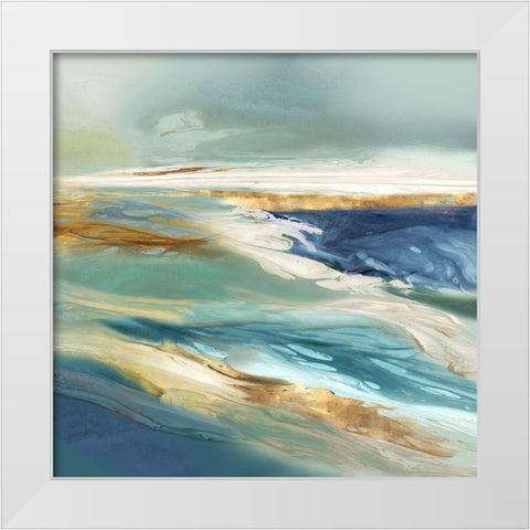 Fantasy Fall White Modern Wood Framed Art Print by Peal, Emma