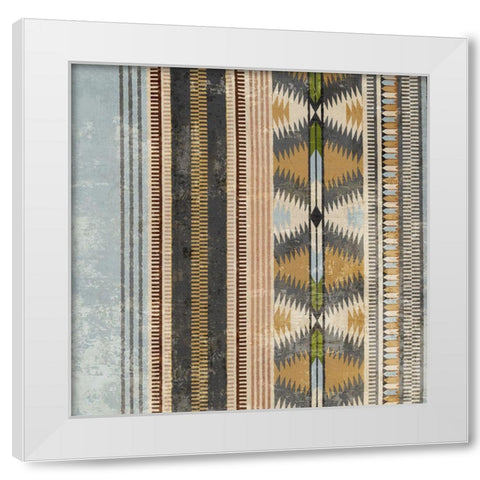 Navaho I  White Modern Wood Framed Art Print by Peal, Emma