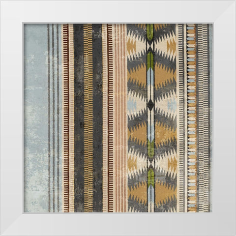 Navaho I  White Modern Wood Framed Art Print by Peal, Emma