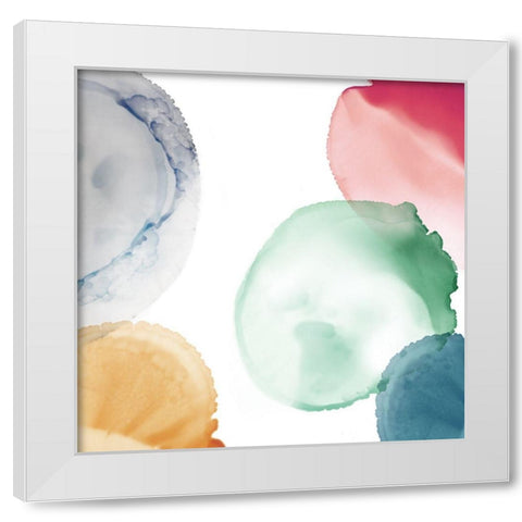 Delicate Transparency I  White Modern Wood Framed Art Print by Peal, Emma