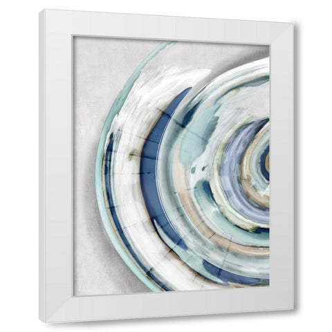 Fantasy Shell II White Modern Wood Framed Art Print by Peal, Emma