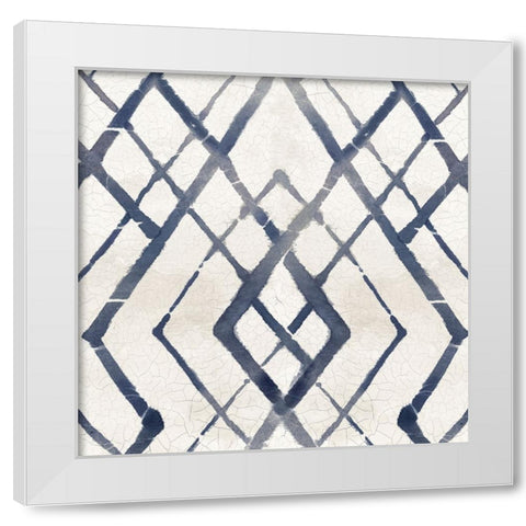 Shimmering Rhapsody I White Modern Wood Framed Art Print by Peal, Emma