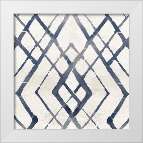 Shimmering Rhapsody I White Modern Wood Framed Art Print by Peal, Emma