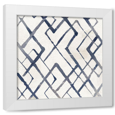 Shimmering Rhapsody II White Modern Wood Framed Art Print by Peal, Emma