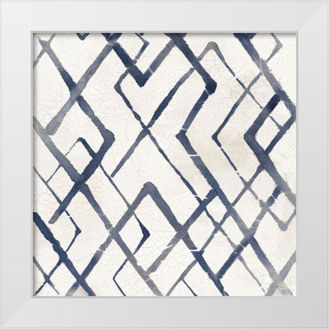 Shimmering Rhapsody II White Modern Wood Framed Art Print by Peal, Emma