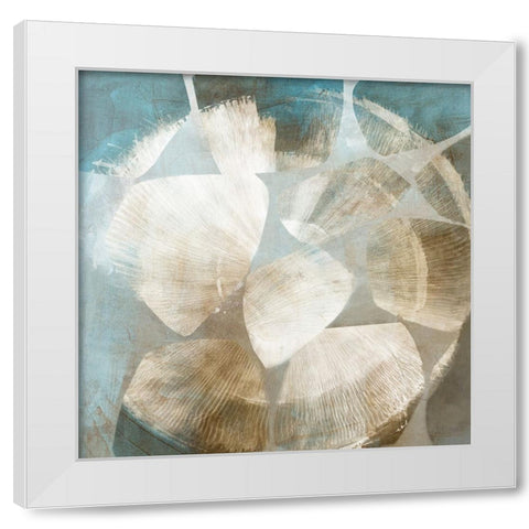 Cosmic Flow I White Modern Wood Framed Art Print by Peal, Emma