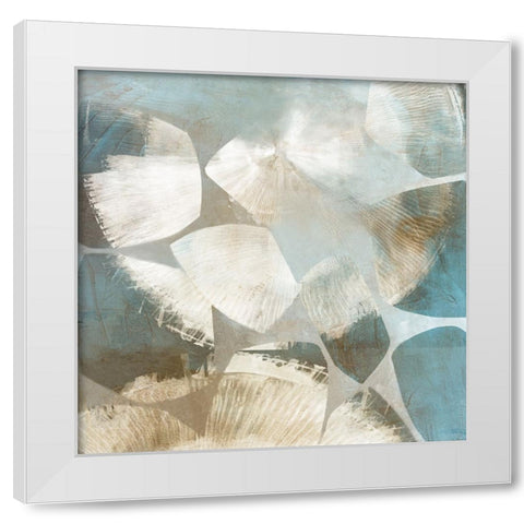 Cosmic Flow II White Modern Wood Framed Art Print by Peal, Emma