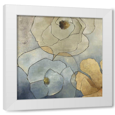Drama I - Ltd. Ed 950 White Modern Wood Framed Art Print by Jensen, Asia