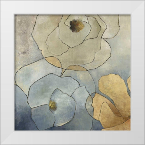 Drama I - Ltd. Ed 950 White Modern Wood Framed Art Print by Jensen, Asia