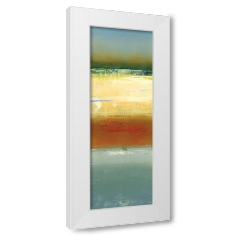 Daybreak II White Modern Wood Framed Art Print by Austin, L