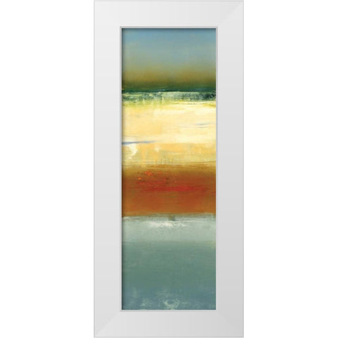 Daybreak II White Modern Wood Framed Art Print by Austin, L