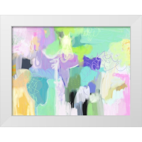 Early Spring Moments  White Modern Wood Framed Art Print by Auda, Christine