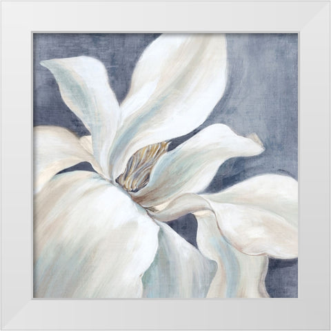 Natures Beauty White Modern Wood Framed Art Print by Black, Alex