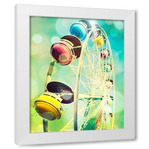 Lighter than Air White Modern Wood Framed Art Print by Cadloff, Robert