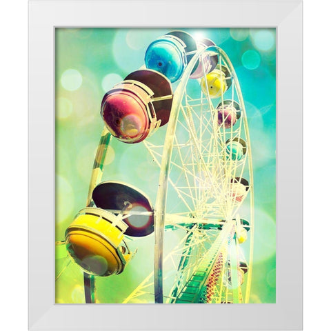Lighter than Air White Modern Wood Framed Art Print by Cadloff, Robert