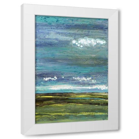 Sky Series White Modern Wood Framed Art Print by Rowan, Grace