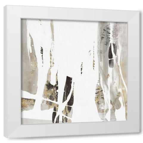 Behind the Light II White Modern Wood Framed Art Print by Rowan, Grace