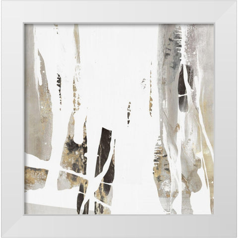 Behind the Light II White Modern Wood Framed Art Print by Rowan, Grace